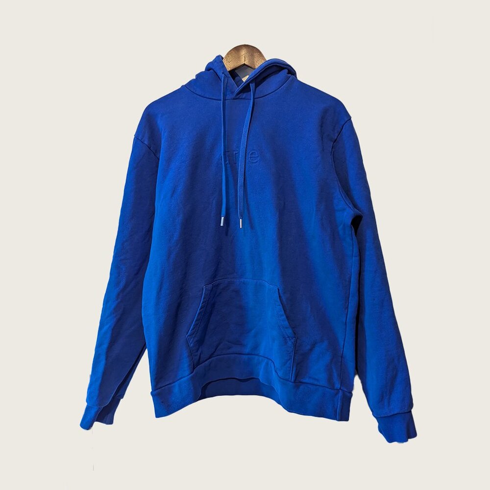 ARTE ANTWERP - Blue logo hoodie - Sz L